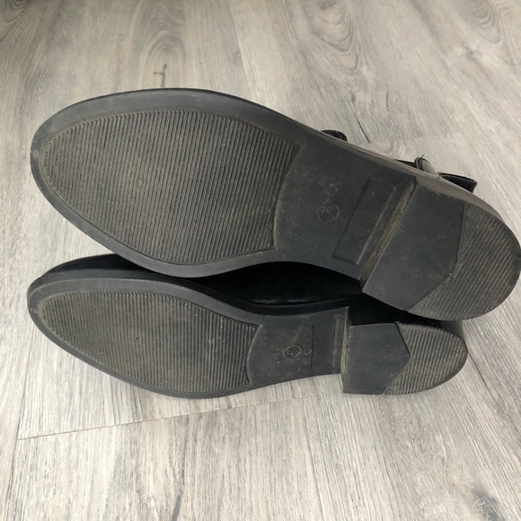 Joe Fresh Black Rubber Ankle Women's Rain Boots - Picture 7 of 12